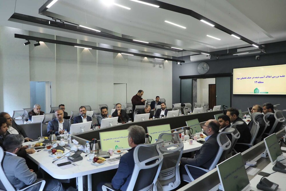 بازسازی منازل آسیب دیده از نخستین روز جنگ در حال اجراست