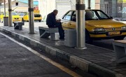 بهسازی پایانه تاکسیرانی شهید نظری با مبلمان بتنی جدید