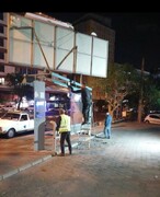 نهضت بهسازی مبلمان شهری در منطقه ۶؛ ایستگاه‌های اتوبوس ناحیه ۳ نوسازی شد
