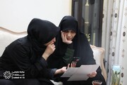  شهردار منطقه ۸ میهمان خانه شهدای جنگ تحمیلی سوم 