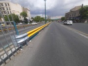 تداوم طرح ایمن‌سازی معابر بزرگراهی و شریانی منطقه ۲۰