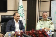 برگزاری جلسه قرارگاه ایران با مدیران انتظامی و راهور منطقه ۳
