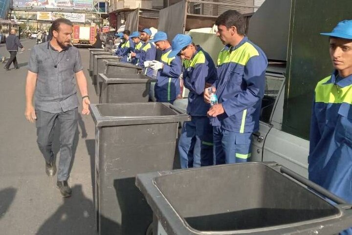 ۸۰۰ کیلوگرم پسماند خشک جمع‌آوری شد 