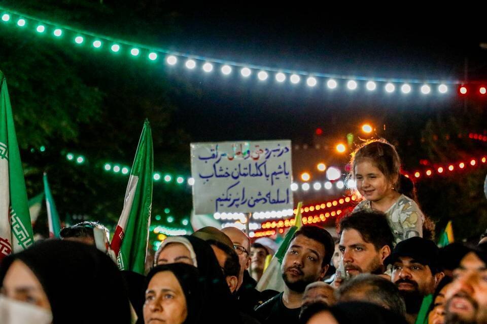 خط مقدم همبستگی مردم به شب شصت‌ و دوم رسید