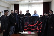 خادمان حسینی عراق مهمان خانواده کوچکترین شهید رمضان شدند