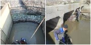 پاکسازی ۷۶۰۰ متر کانال در منطقه ۲۰