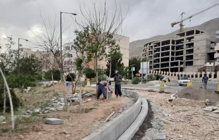 آغاز عملیات اصلاح هندسی ورودی و خروجی شهرک شهید باقری