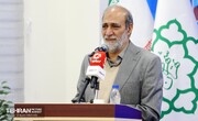 حضور فروزنده معاون شهردار تهران در اجتماع شبانه میدان جمهوری اسلامی