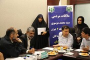 پیگیری میدانی مطالبات آسیب دیدگان جنگ رمضان از سوی شهردار منطقه ۴ در هتل پارسیان انقلاب