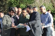 پایش میدانی روند بازسازی آسیب‌های «جنگ رمضان» در منطقه ۱۰ با حضور سخنگوی شهردار تهران