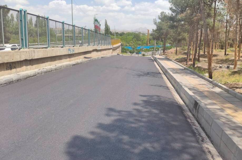 رمپ بوستان جنگلی سرخهحصار به بزرگراه شهید یاسینی آماده بهرهبرداری شد