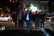 جمع آوری و ساماندهی بساط‌گستران در محور خیابان شهرداری