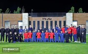 حضور شهردار تهران در اردوی تیم ملی فوتبال ایران