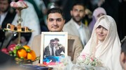 برگزاری جشن باشکوه ازدواج ۳۹ زوج جانفدا در تجمعات حماسی میدان شهدا
