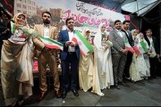 برگزاری جشن ازدواج ۱۲ زوج تهرانی در سالروز ازدواج حضرت علی (ع) و حضرت زهرا (س)