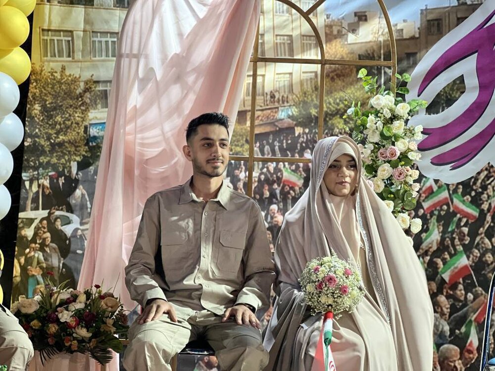 جاری شدن خطبه عقد ۱۷ زوج جوان در محلات نازی‌آباد، یاخچی‌آباد، جوادیه/ از اجتماع ۵ هزار نفری در نازی‌آباد تا پیمان آسمانی در جوادیه و یاخچی‌آباد