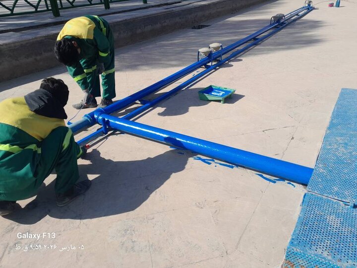 نوسازی ۷ آبنمای منطقه ۸ در یک‌سال اخیر 