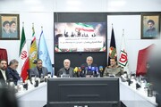 آیین رونمایی از الواح ثبت شده آثار ملموس و ناملموس جنگ تحمیلی رمضان