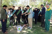 اجرای بیست و پنجمین دوره طرح «شهردار مدرسه» در بوستان رازی