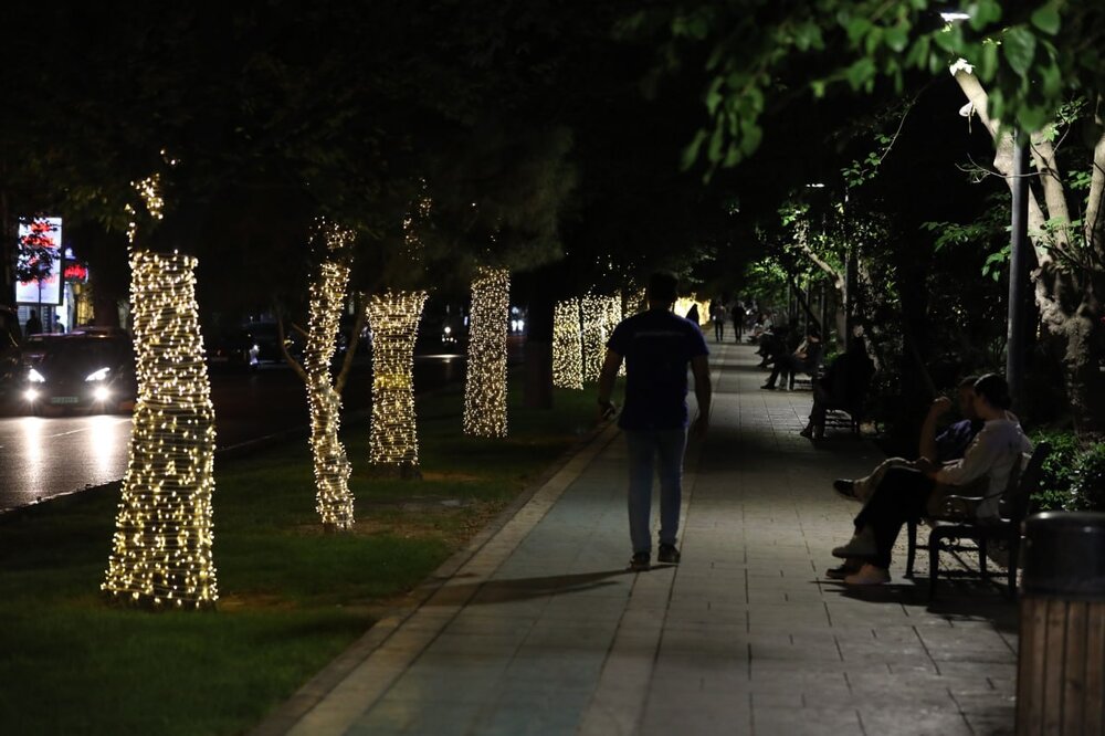 ایجاد رودخانه نور و رویش نیلوفر در قلب تهران/ در جشن بزرگ بلوار کشاورز چه خبر است؟