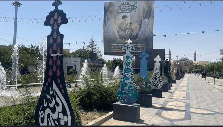 قبله تهران مهیای مراسم یادبود شهدای خانوادهٔ قائد شهید در حرم حضرت عبدالعظیم(ع)