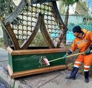  آماده‌سازی محلات منطقه ۸ برای آغاز هفته با طرح نگهداشت شهر 