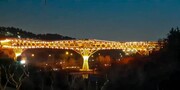 پل طبیعت امشب نارنجی می‌شود