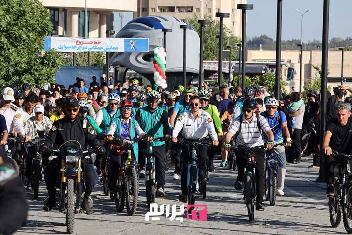 همایش بزرگ دوچرخه سواری در کنار افتتاح مسیر ۳۷ کیلومتری سرزندگی منطقه ۲۲