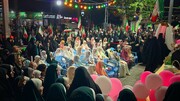 برپایی جشن تکلیف دختران ایران و سرزمین بازی در تجمعات مردمی شبانه بلوار اندرزگو