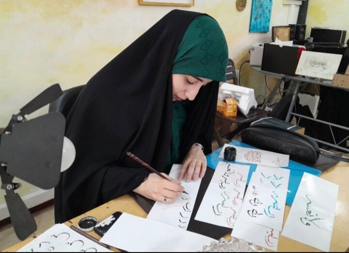 آغاز دوره تخصصی کتابت قرآن و خوشنویسی در سرای محله سنایی