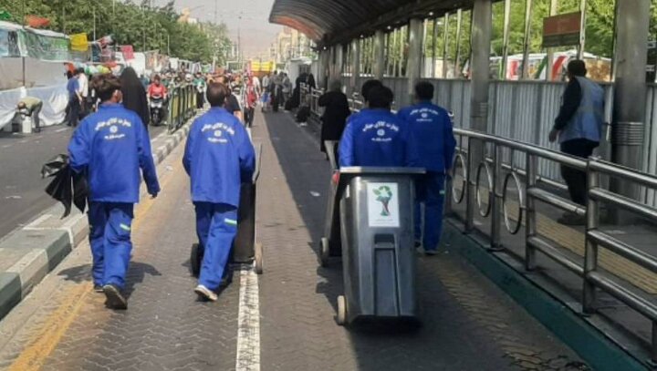  از آموزش شهروندی تا جمع‌آوری ۱۰ تن پسماند