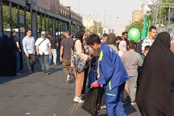 &nbsp;از آموزش شهروندی تا جمع‌آوری ۱۰ تن پسماند