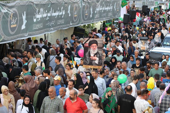 از صادقیه تا آزادی؛ خدمت‌رسانی منطقه ۵ در جشن بزرگ غدیر