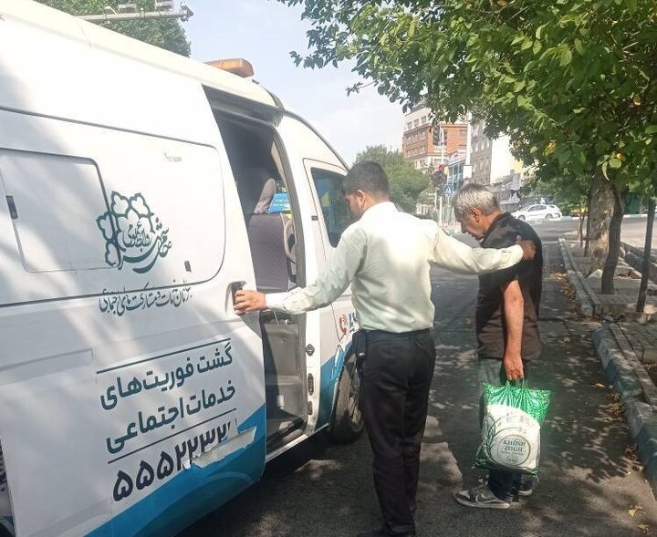 اجرای طرح کاهش آسیب‌های اجتماعی در بوستان لاله
