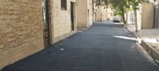  بهبود تردد در معابر ناحیه ۹ منطقه ۴ با توزیع ۱۲۶ تن آسفالت در محله مجیدآباد