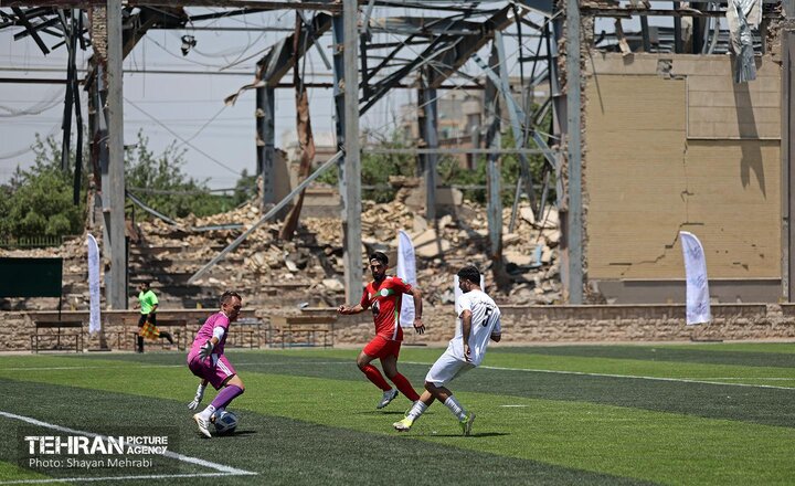 دیدار پیشکسوتان استقلال و پرسپولیس و اصحاب رسانه