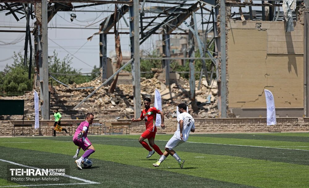 دیدار پیشکسوتان استقلال و پرسپولیس و اصحاب رسانه