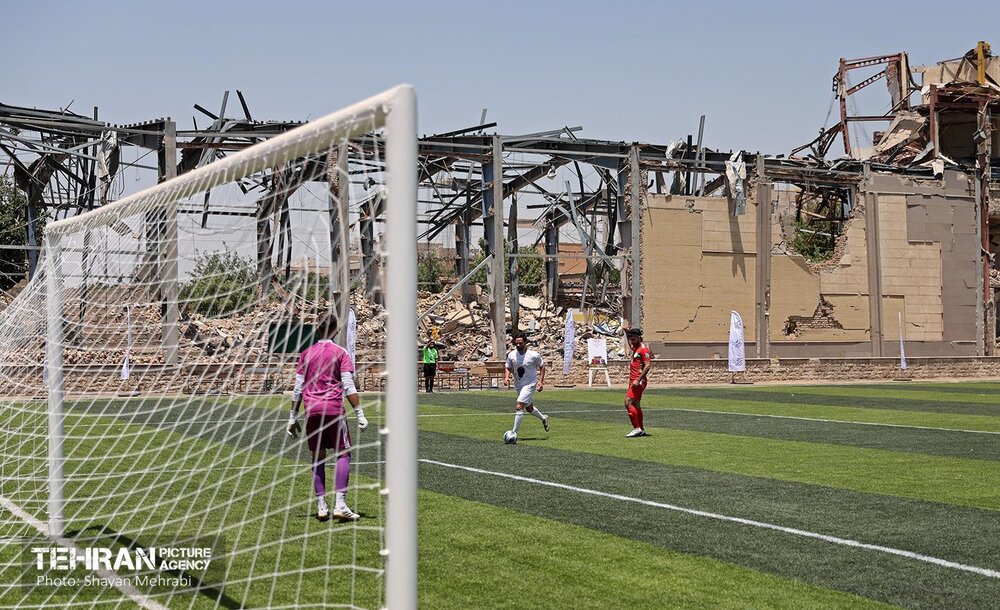 دیدار پیشکسوتان استقلال و پرسپولیس و اصحاب رسانه