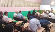 برگزاری کارگاه بازآموزی قوانین ترافیکی ویژه تاکسیرانان منطقه ۲۲