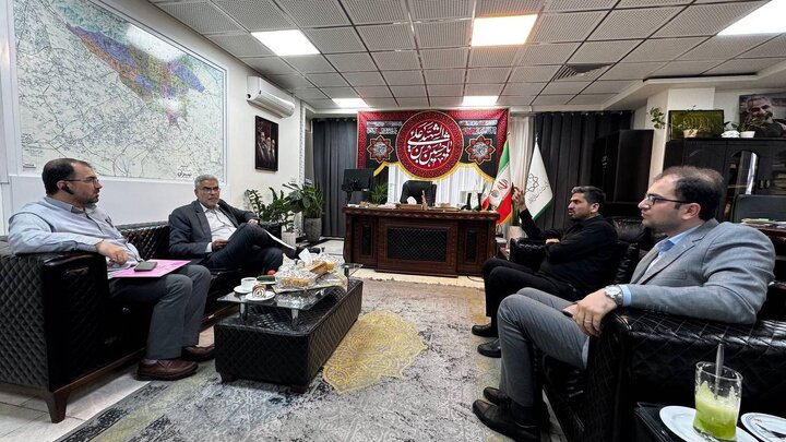نشست مدیرعامل سازمان رفاه، خدمات و مشارکت‌های اجتماعی با عضو کمیسیون اقتصادی مجلس شورای اسلامی