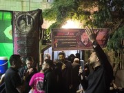 عزاداری شهردار منطقه ۱۰ در منزل شهید جواد سعیدی همزمان با دومین شب محرم