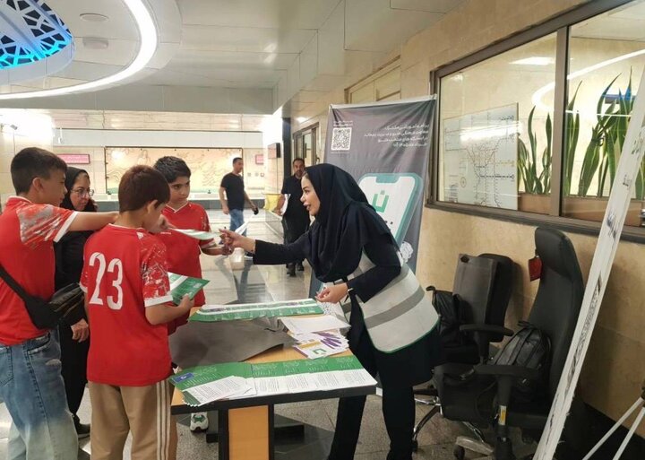 آموزش نوماند به ایستگاه‌های متروی منطقه ۶ رفت 