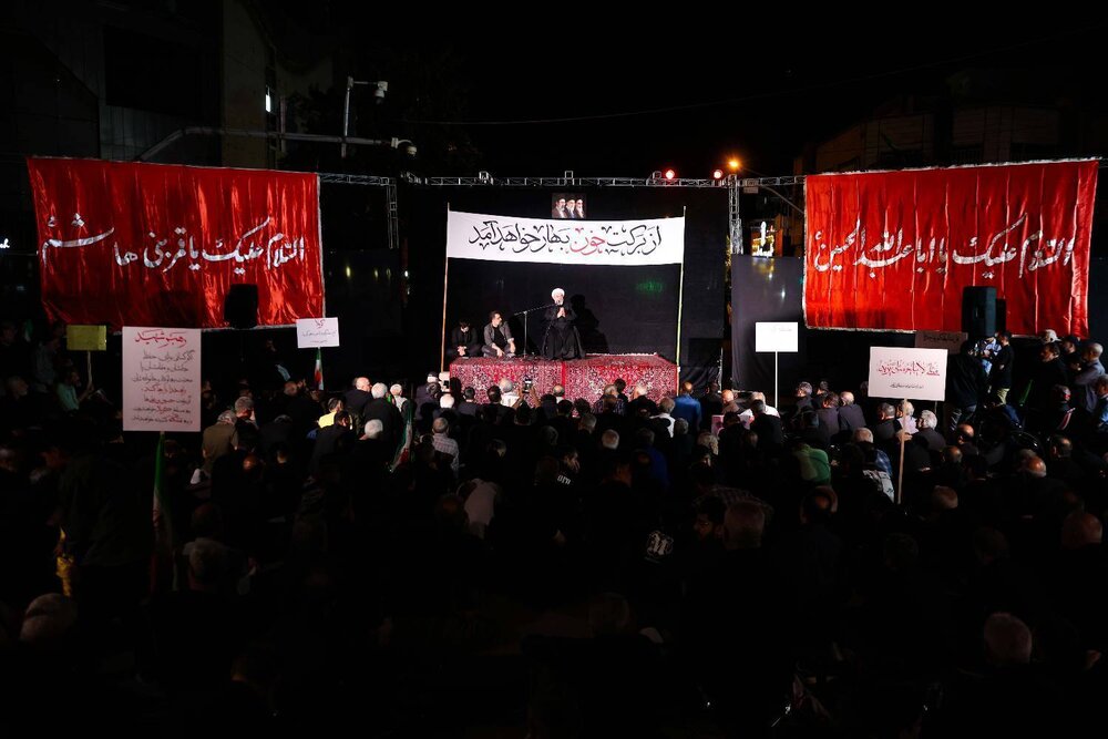 چهارراه نبرد میزبان تکیه مردمی منطقه۱۳ شد