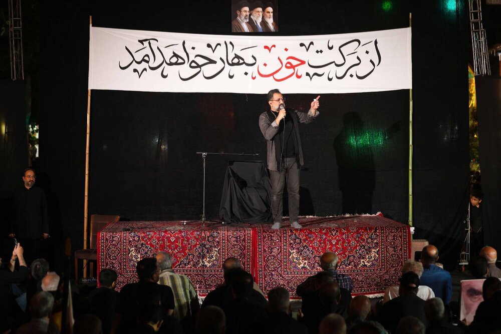 چهارراه نبرد میزبان تکیه مردمی منطقه۱۳ شد