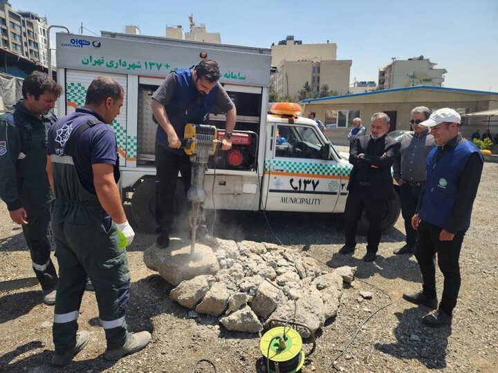 جهادگران منطقه ۲ تاب‌آوری در شرایط بحرانی را تمرین کردند