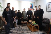 دیدار شهردار منطقه ۱۷ با خانواده شهید والامقام احمد رسولی