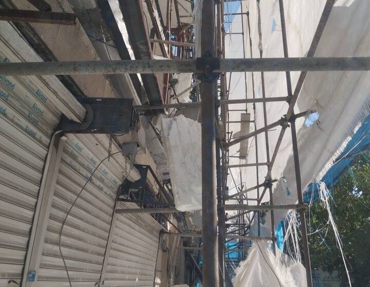 رفع خطر از ملک خطرساز منطقه ۸ با حکم دادستان