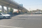 احداث ۷۰۰ متر مسیر ویژه برای مراسم وداع با رهبر شهید در بزرگراه شهید زین‌الدین