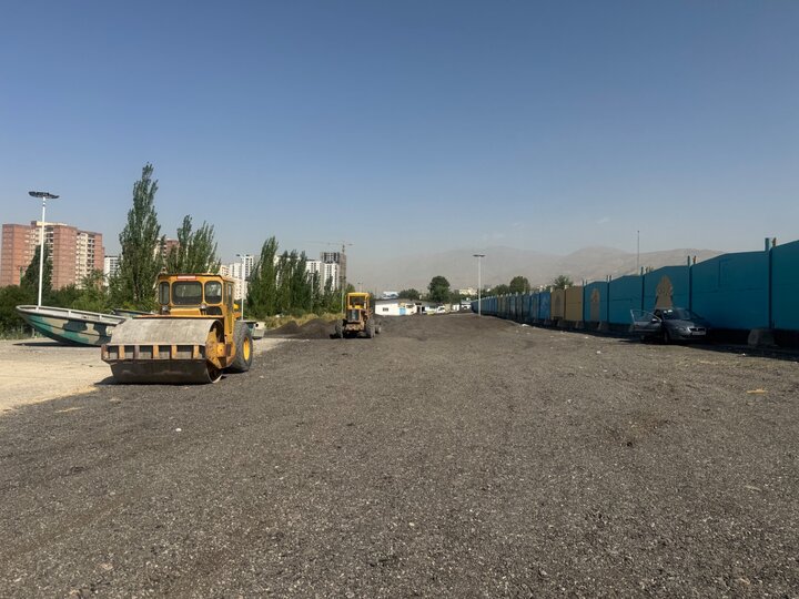 آماده‌سازی منطقه یک برای پارک بیش از ۲۰ هزار خودروی زائرین