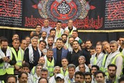 منطقه ۱۰ میزبان نخستین کاروان خادمین رهبر شهید از آذربایجان غربی شد